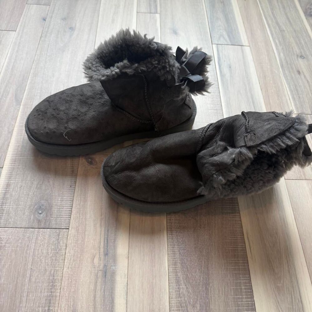 Ugg Women's Brown and Grey Boots